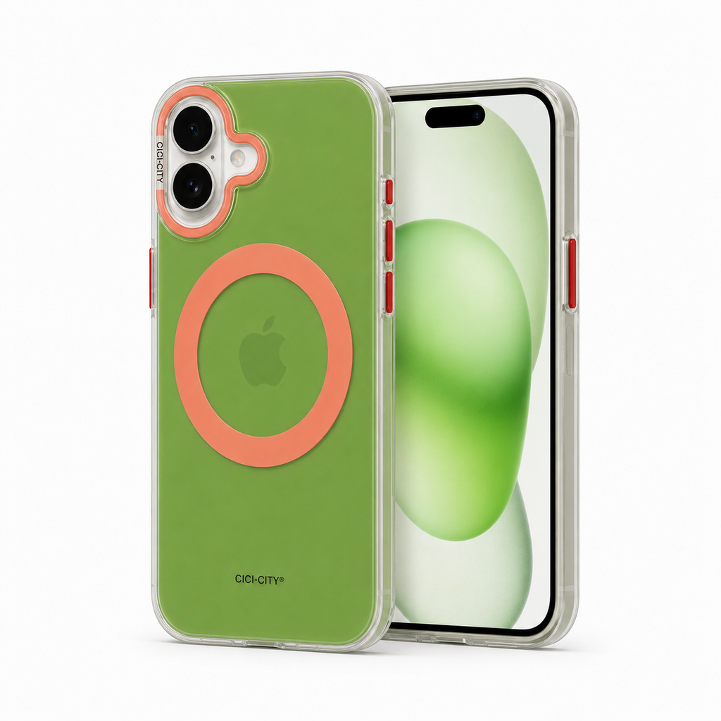 Silicone Case – Premium Translucent Phone Cover with Magnetic Charging Support