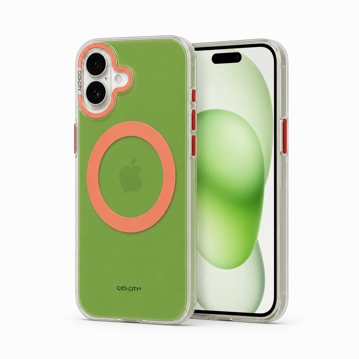 Silicone Case – Premium Translucent Phone Cover with Magnetic Charging Support