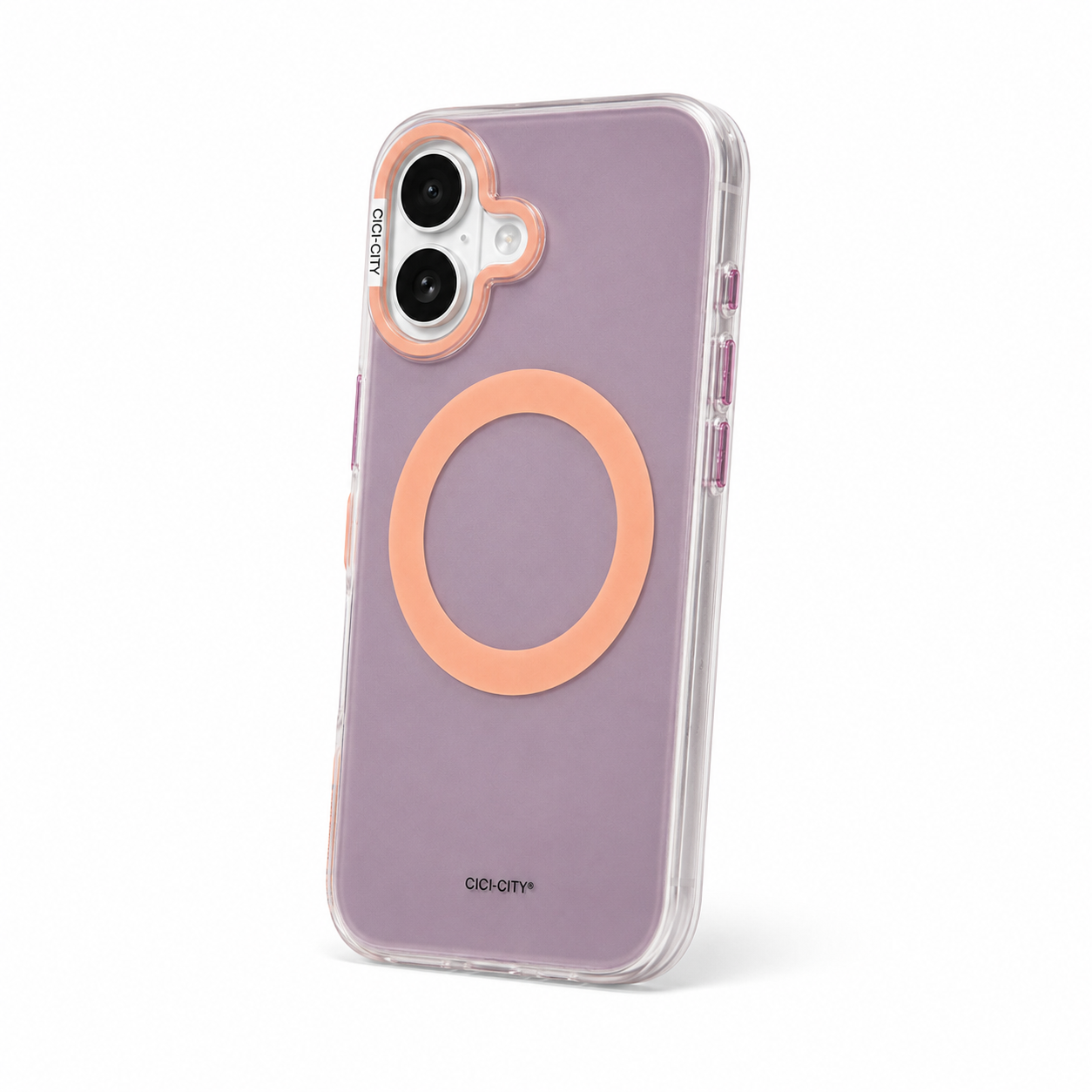 Silicone Case – Premium Translucent Phone Cover with Magnetic Charging Support