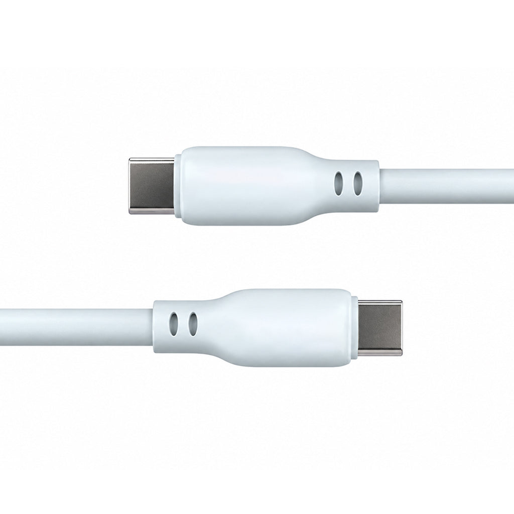 Silicone Type-C to Type-C Fast Charging Data Cable