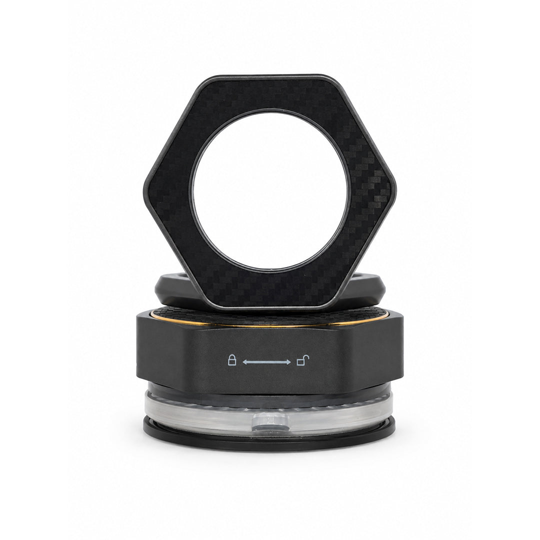 Back Pocket Vacuum Magnetic Phone Holder | Foldable 360° Adjustable Mobile Mount