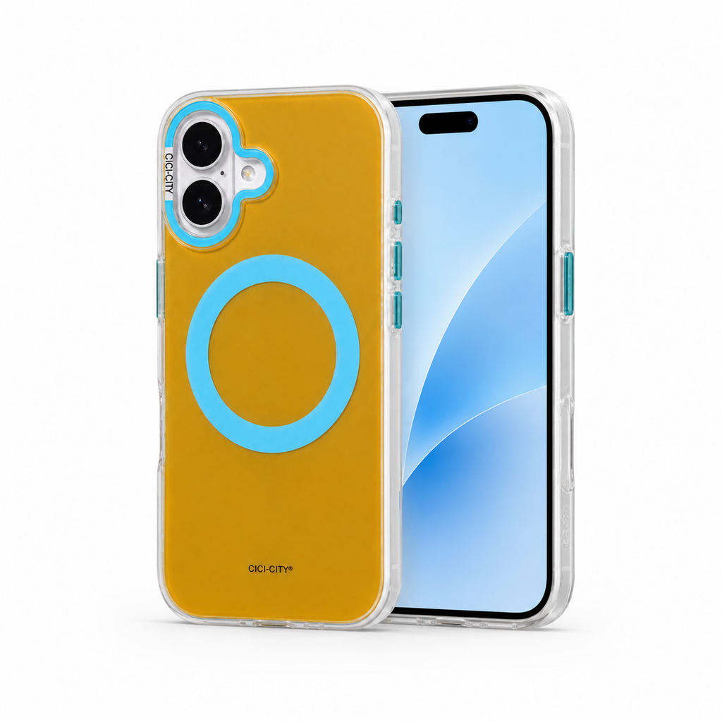 Silicone Case – Premium Translucent Phone Cover with Magnetic Charging Support