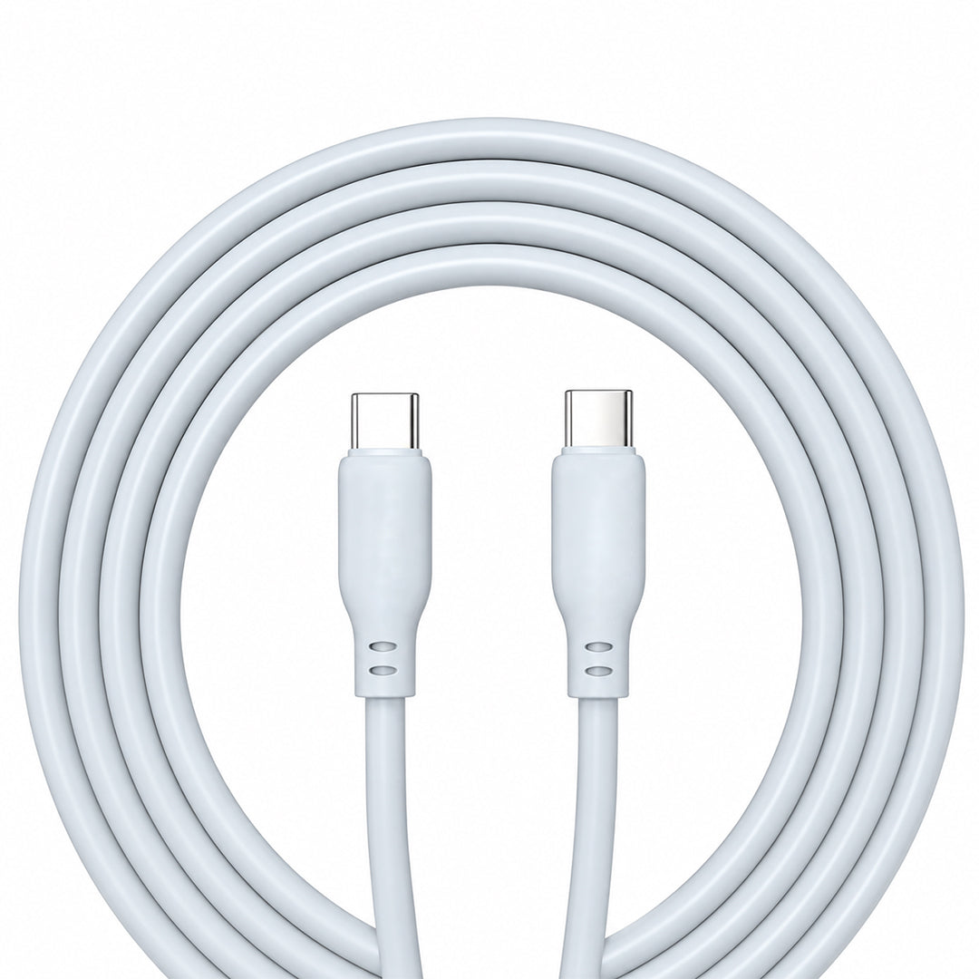 Silicone Type-C to Type-C Fast Charging Data Cable