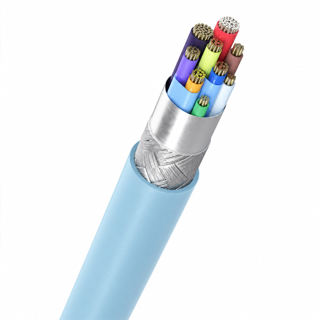 iyantra  Silicone Type-C to Type-C Fast Charging Data Cable 100W - 1.5 Meter