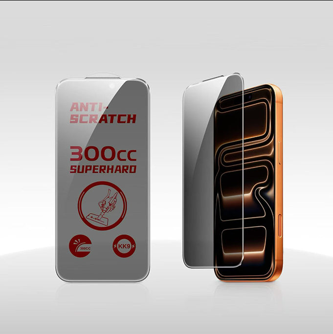 300CC Superhard Anti-Scratch Screen Protector – 9H Tempered Glass