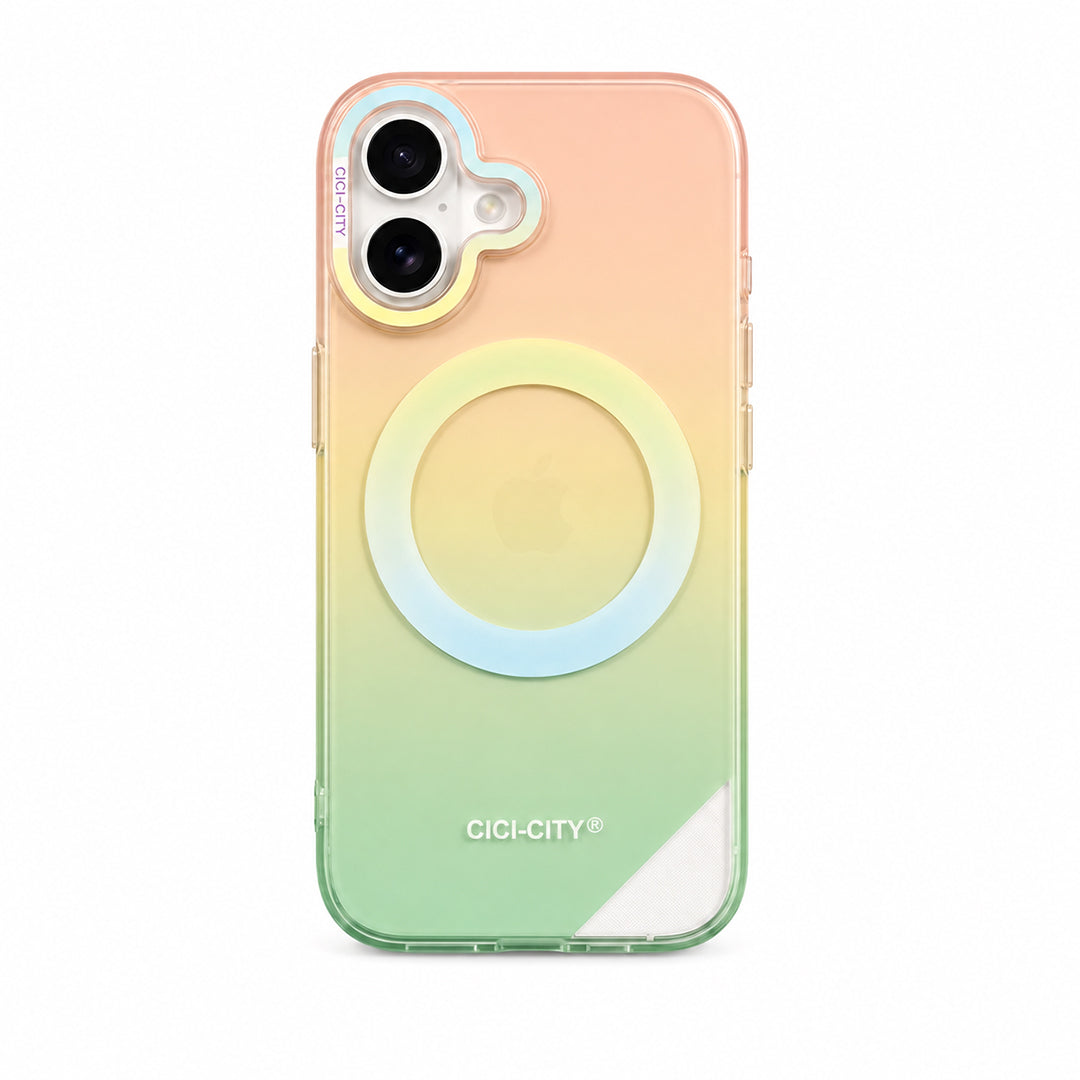 Matte Joyful – Phone Case with Built-In Magnetic Ring & Raised Camera Protection