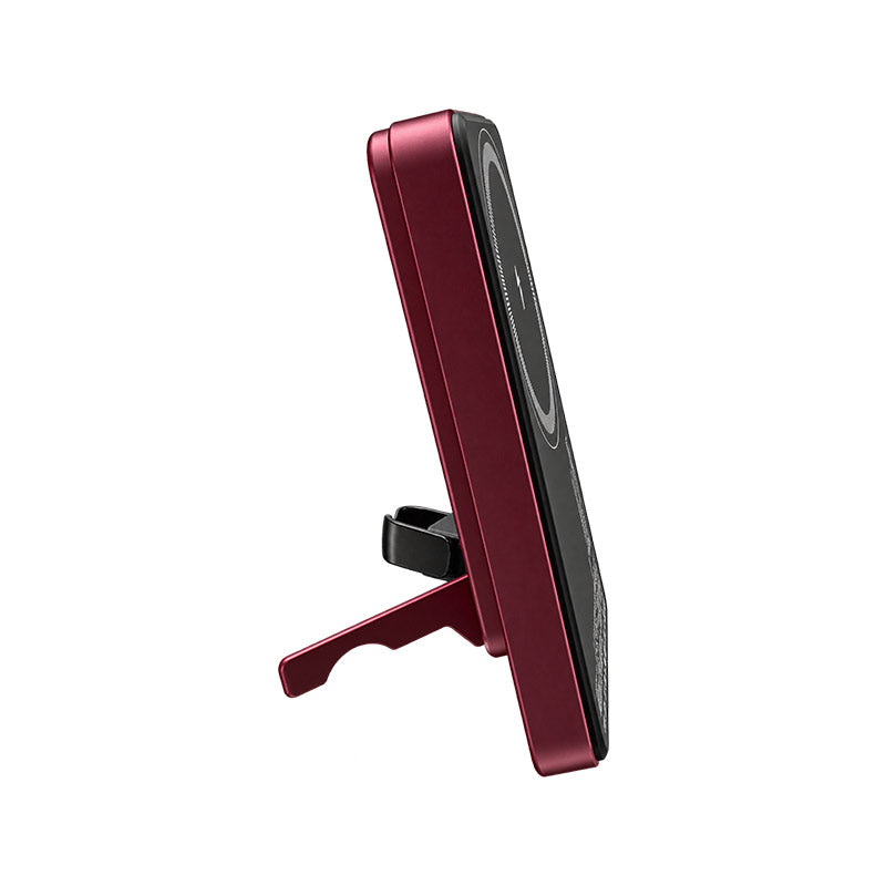 20W Magnetic Wireless Power Bank with Kickstand | Slim Fast Charger