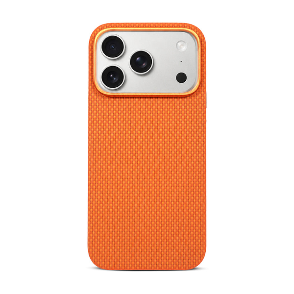 Rugged Magnetic Shockproof Protective Case with Matte Finish – Orange