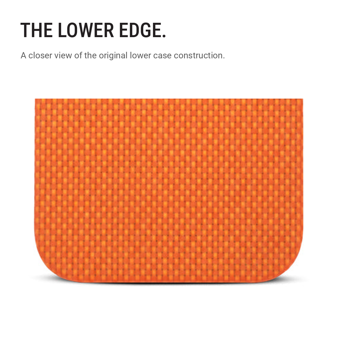 Rugged Magnetic Shockproof Protective Case with Matte Finish – Orange